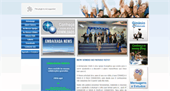 Desktop Screenshot of embaixadacrista.org