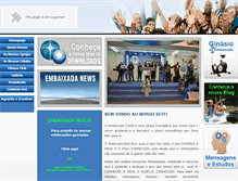 Tablet Screenshot of embaixadacrista.org